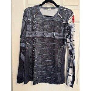 Winter Soldier Cosplay Shirt Size L
